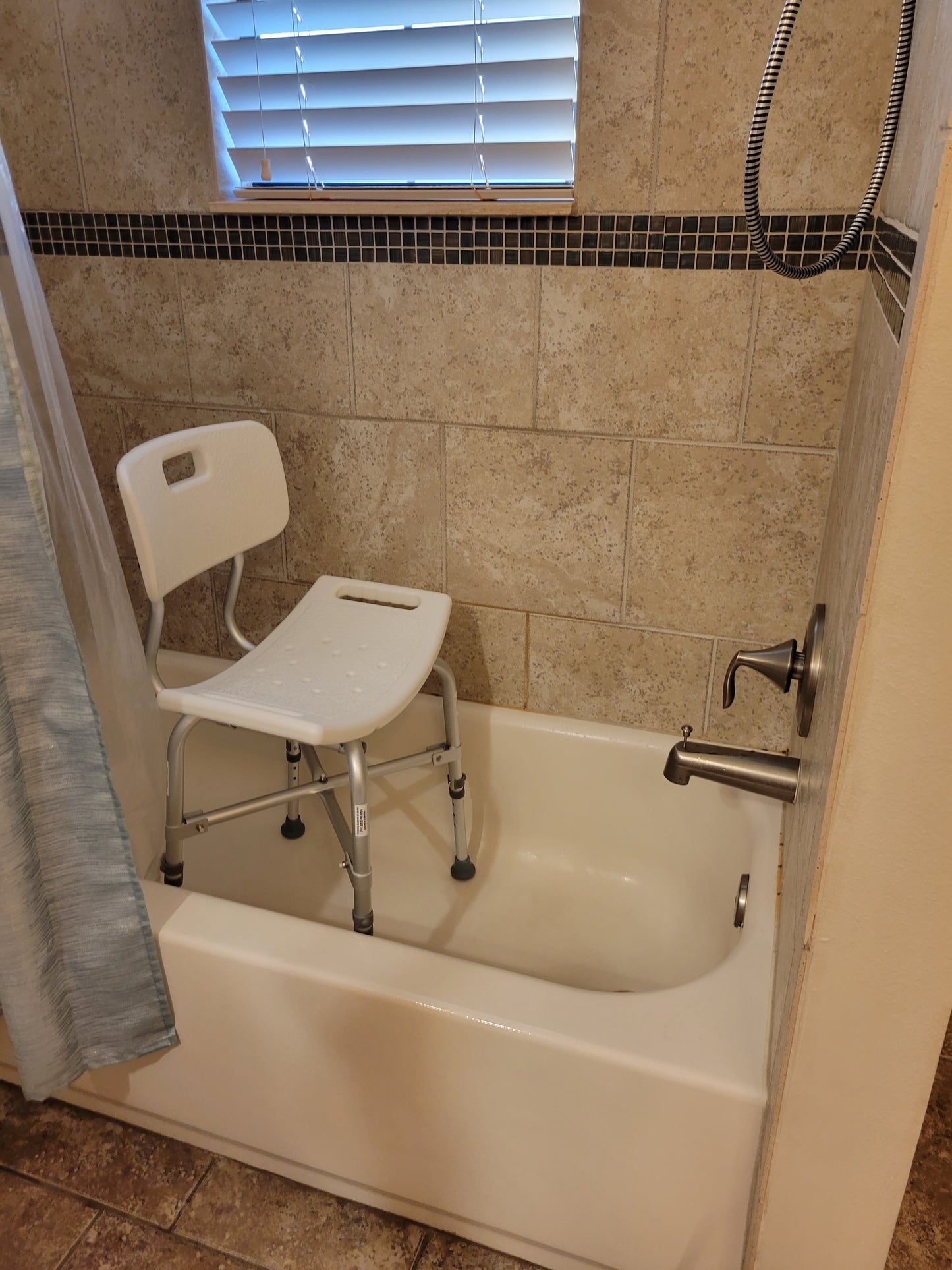 Bariatric Heavy Duty Shower Chair with Back