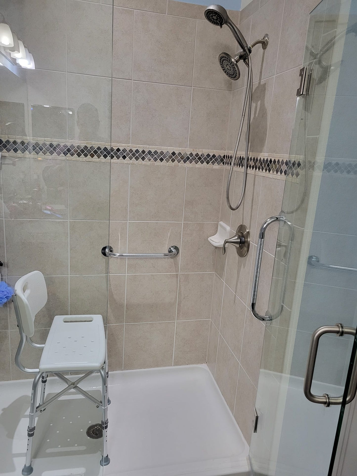 16 inch Knurled Grab Bar